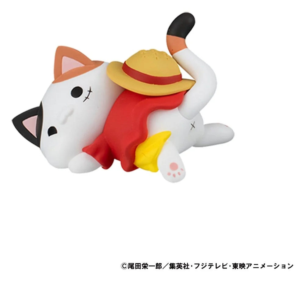 One Piece Mega Cat Project Trading Figure Egghead NyanPieceNyan! Stickie! 3 cm - 1 Unidade